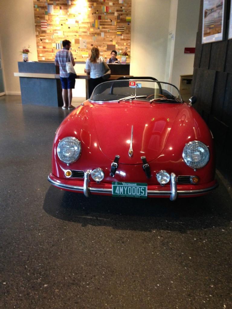 1958 Porsche 356 Speedster Red Factory Coach Built