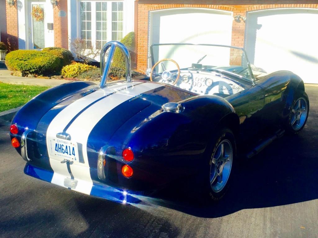 1965 Shelby Cobra, Beautiful Blue Roadster, Kit Car V8