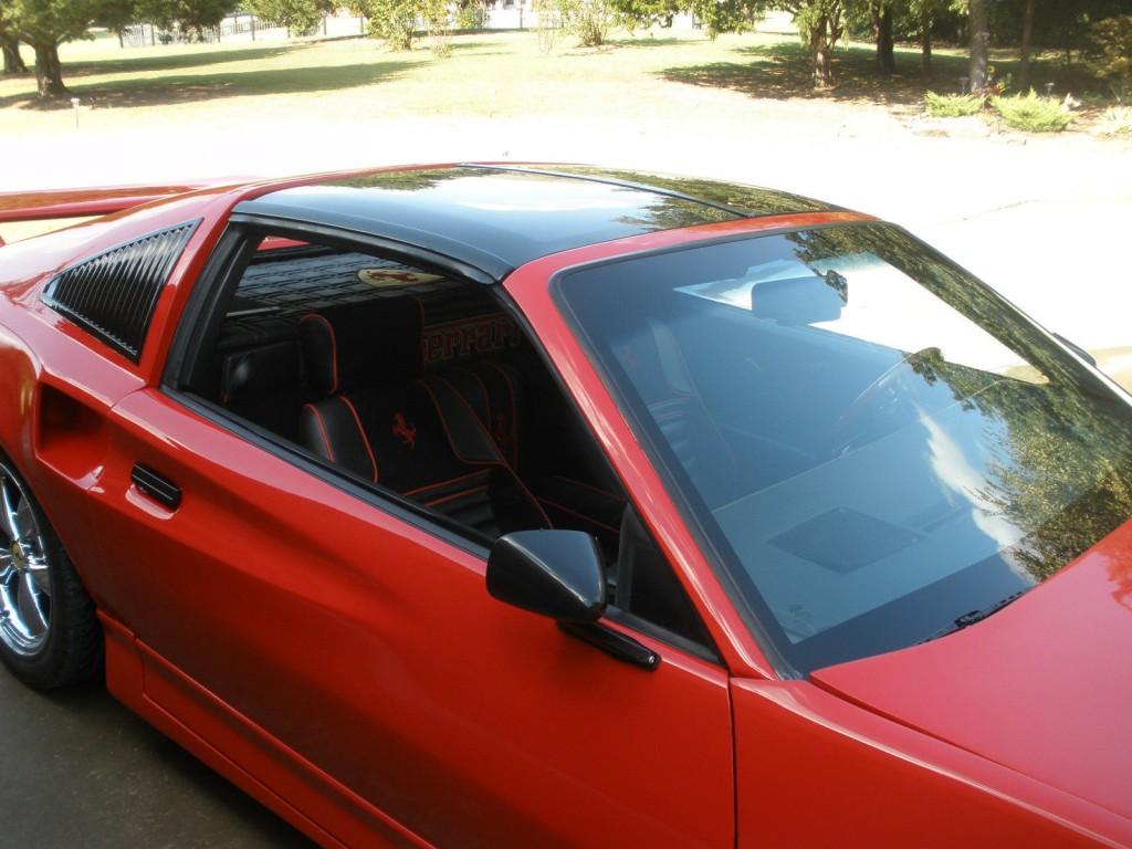Machiavelli Ferrari 308gtb Replica Built on 1986 Pontiac Trans AM