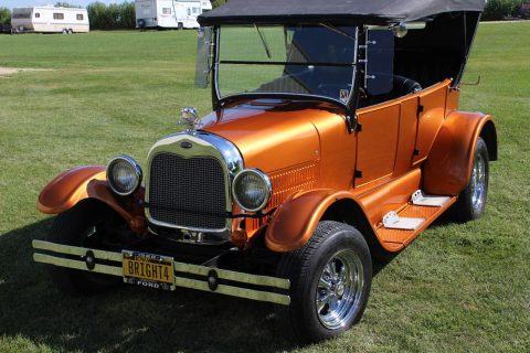 Mustang based 1928 Ford Model A hot rod replica for sale