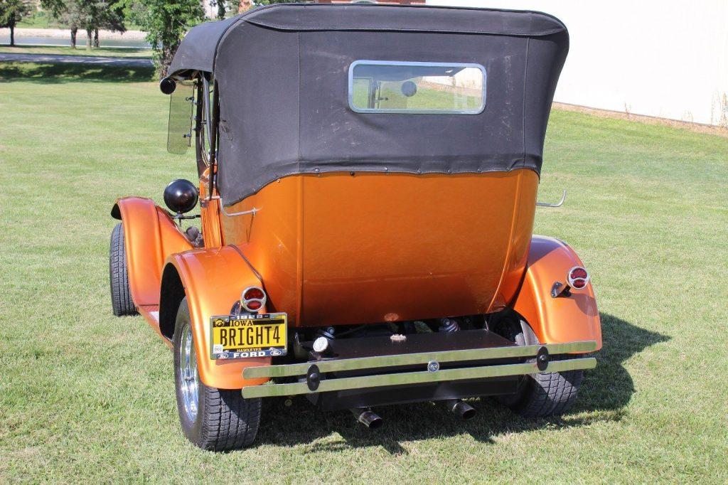 Mustang based 1928 Ford Model A hot rod replica
