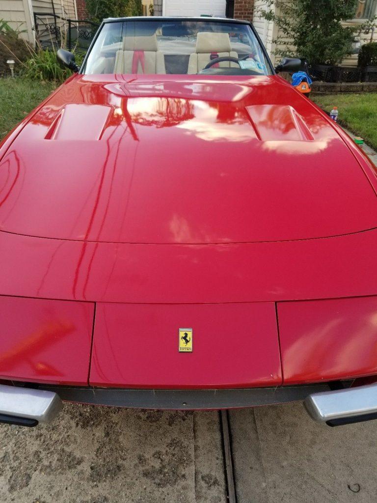 corvette based 1976 Ferrari Daytona Spyder Replica