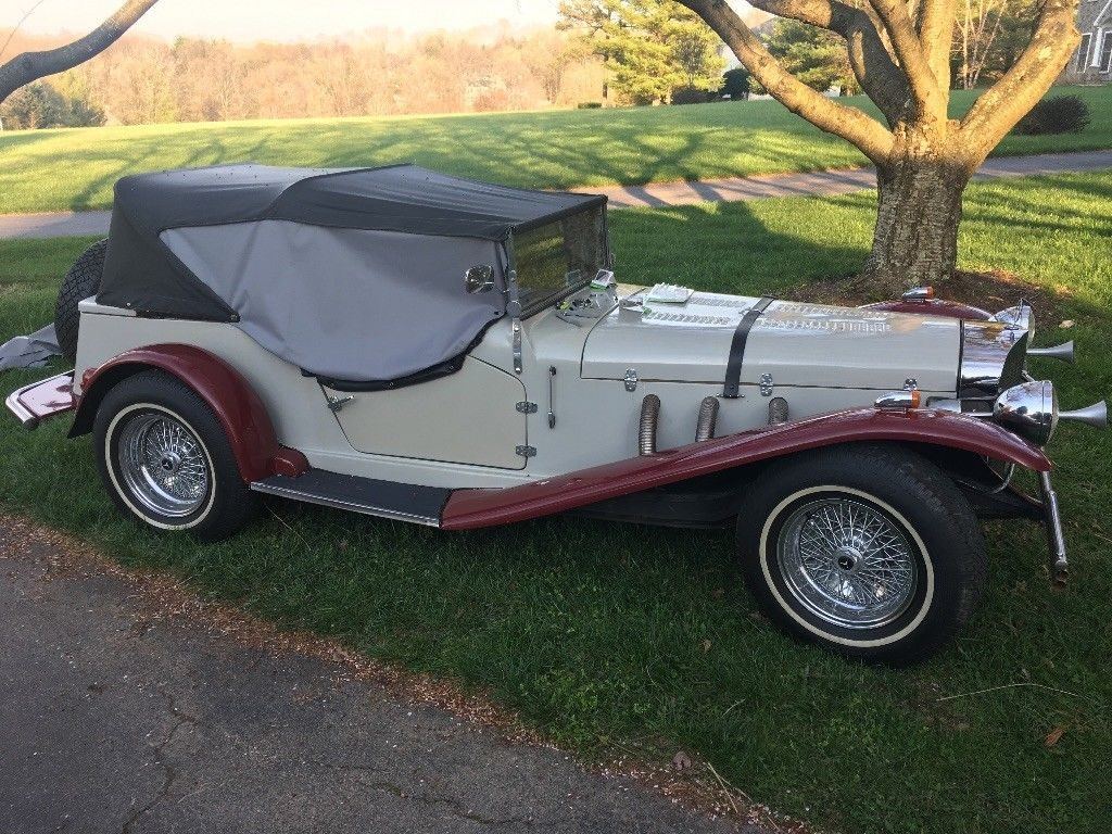 strong 1929 Mercedes SSK replica