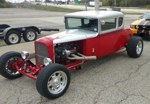 old school 1930 Ford Model A Coupe Replica for sale