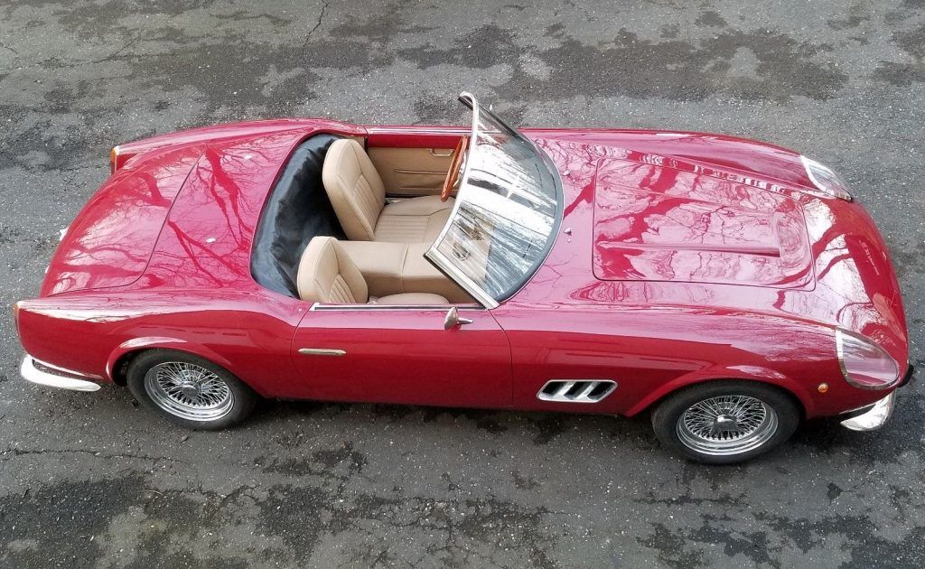 recently completed 1960 Ferrari 250 GT California replica