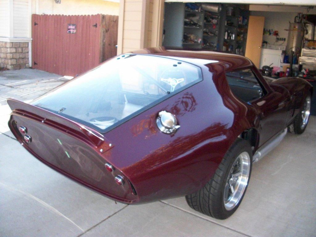 custom side pipes 1965 Type 65 Coupe Replica