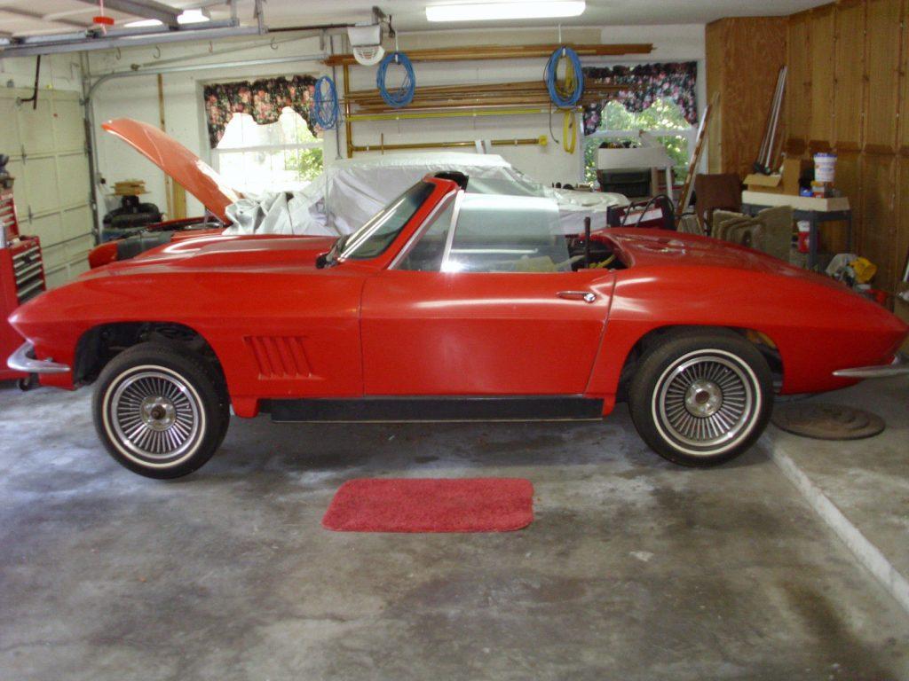 Monte Carlo based 1967 Chevrolet Corvette Convertible Replica