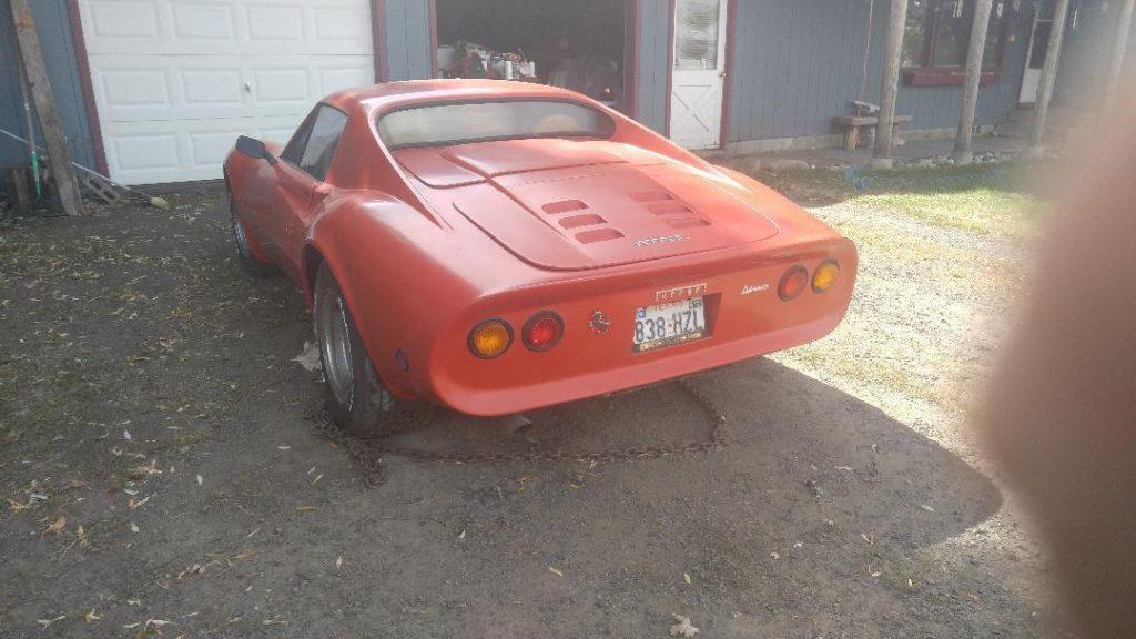 barn find 1972 Ferrari Dino 246 GT Replica