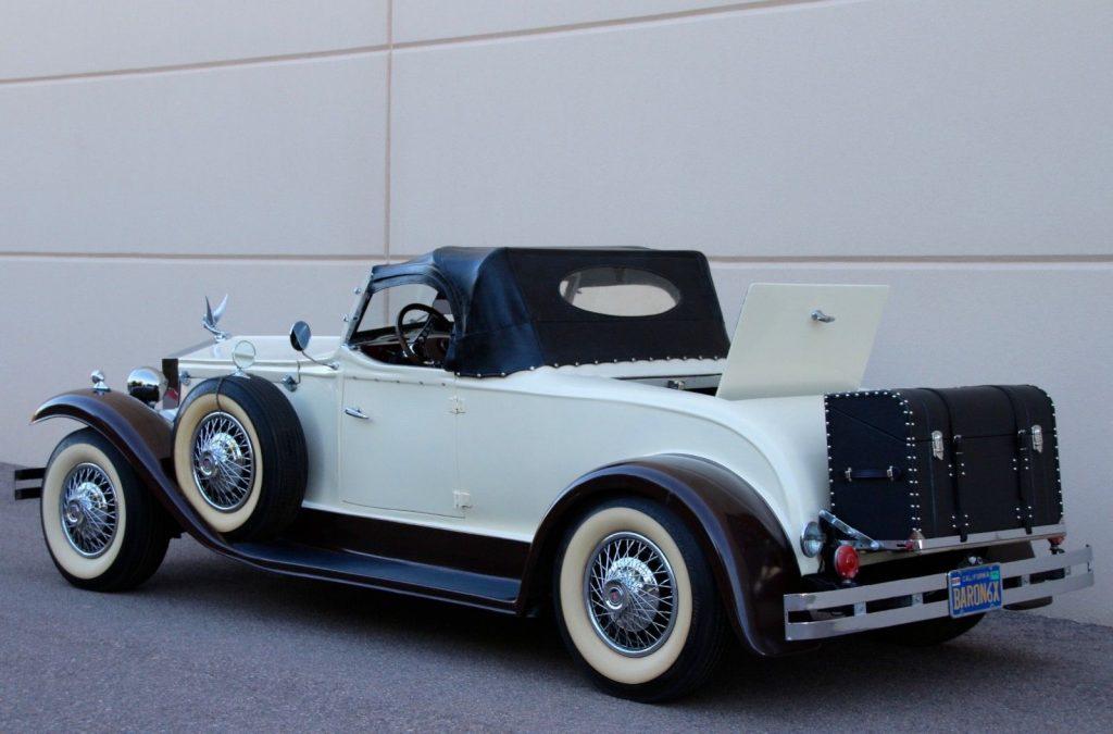 art deco 1932 Rolls Royce Cabriolet Replica