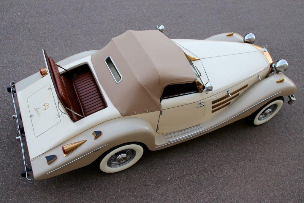 classic oldtimer 1934 Mercedes Benz 540K Convertible Replica