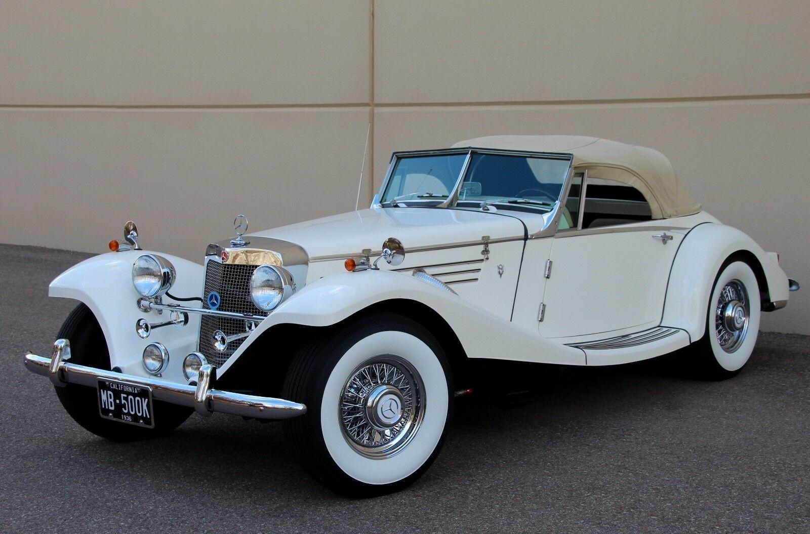 classic oldtimer 1936 Mercedes Benz 540K Cabriolet Replica for sale