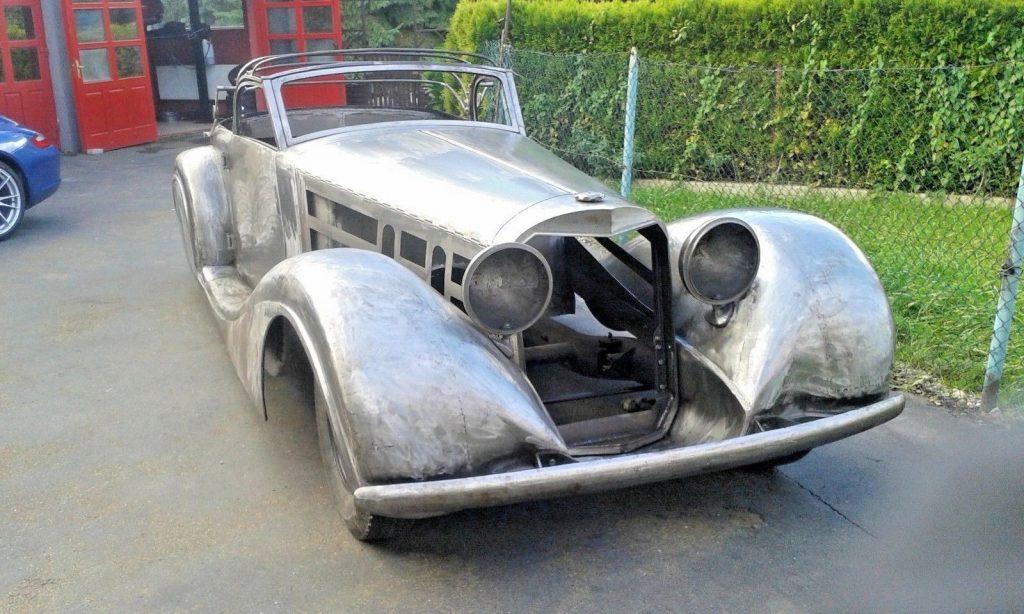 handmade steel body 1939 Mercedes Benz 540K Cabriolet Replica