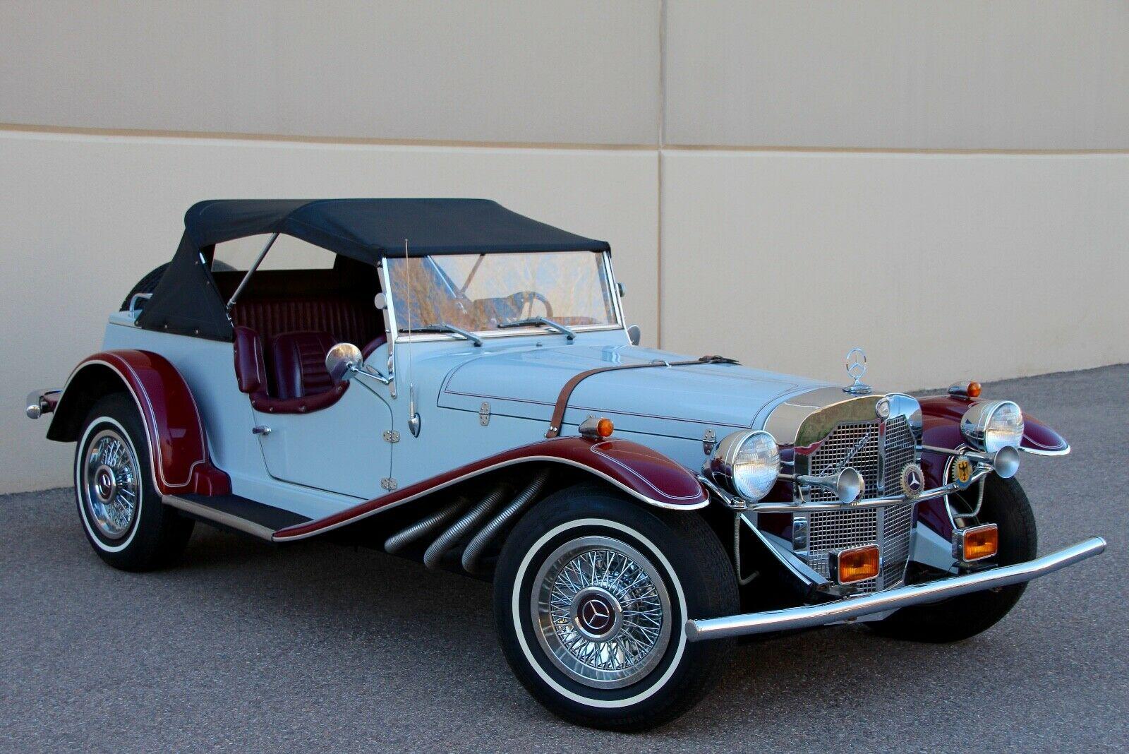 low miles 1929 Mercedes Benz SSK Gazelle Replica for sale