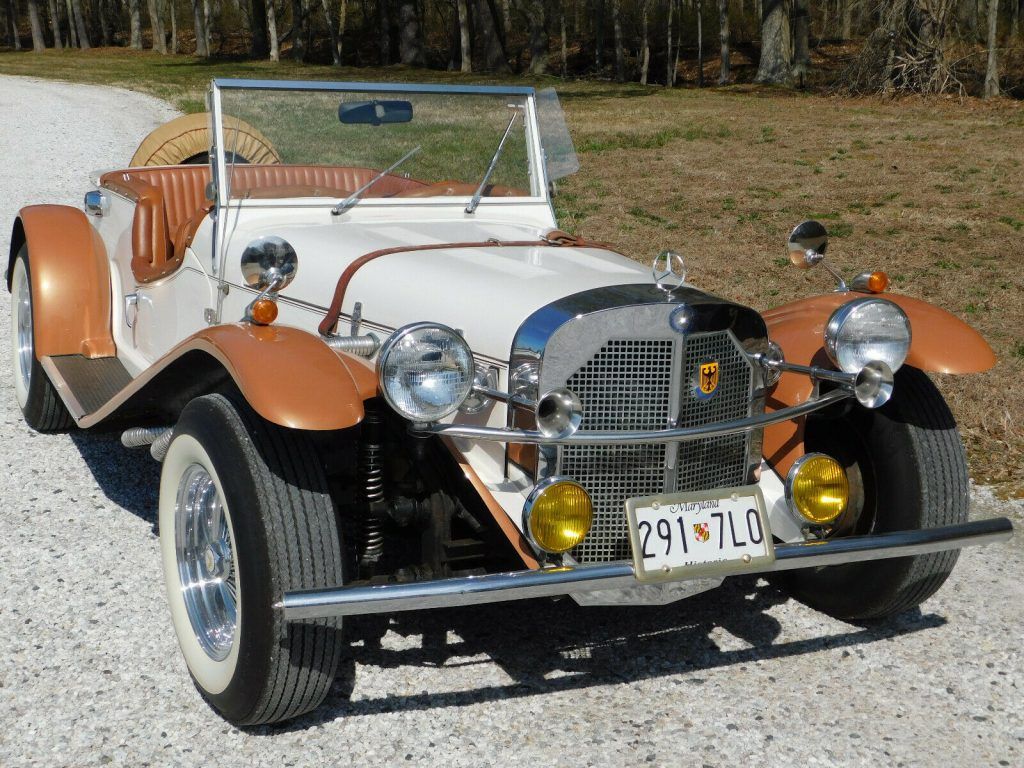 blast to drive 1929 Mercedes Benz SSK Replica