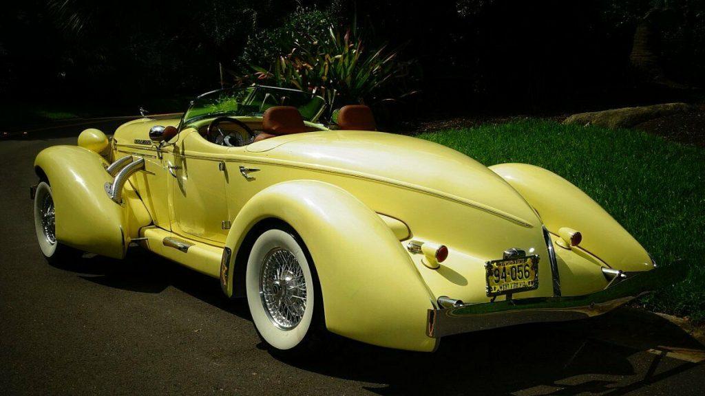 brand new 1936 Auburn Replica