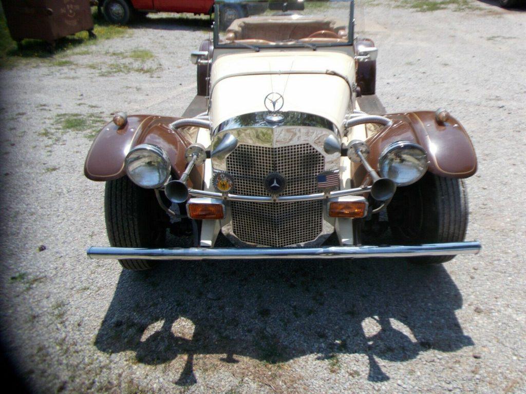 decent shape 1929 Mercedes replica