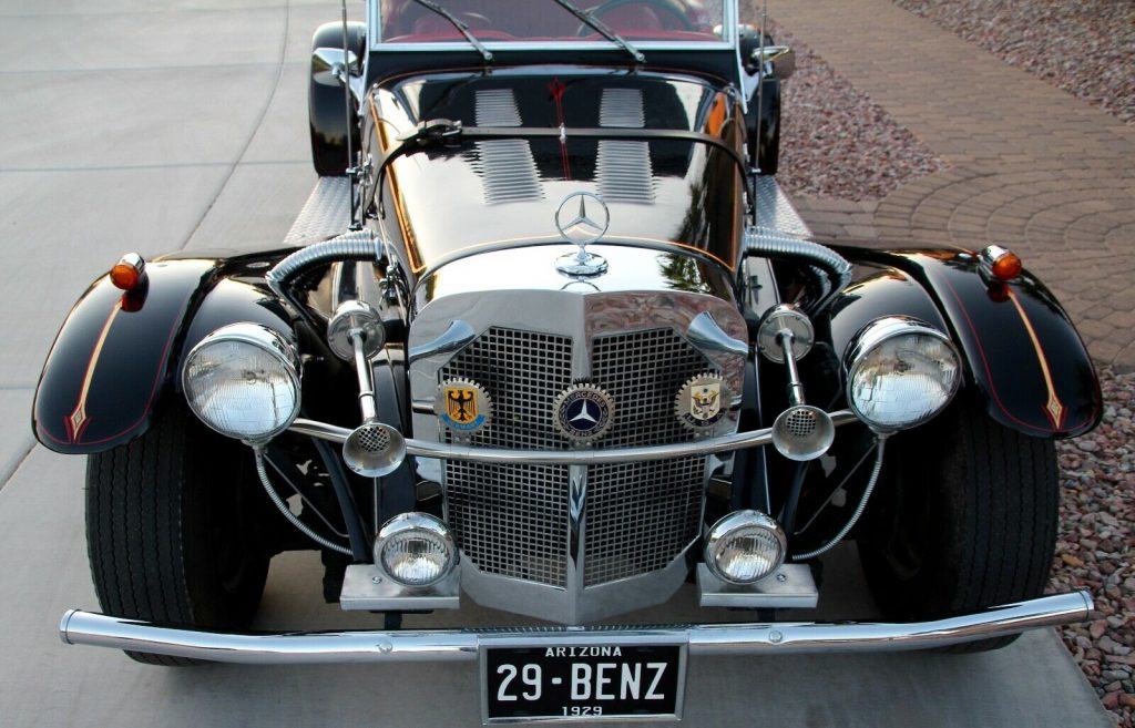 Chevy engine 1929 Mercedes-Benz SSK Gazelle Replica