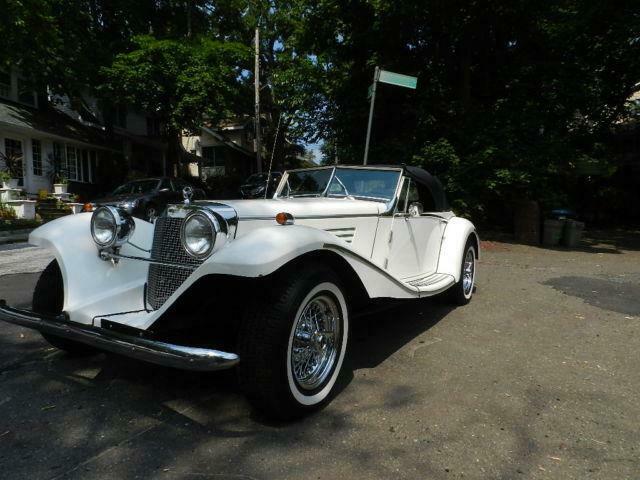 extra clean 1936 Mercedes Benz Marlene 500K replica