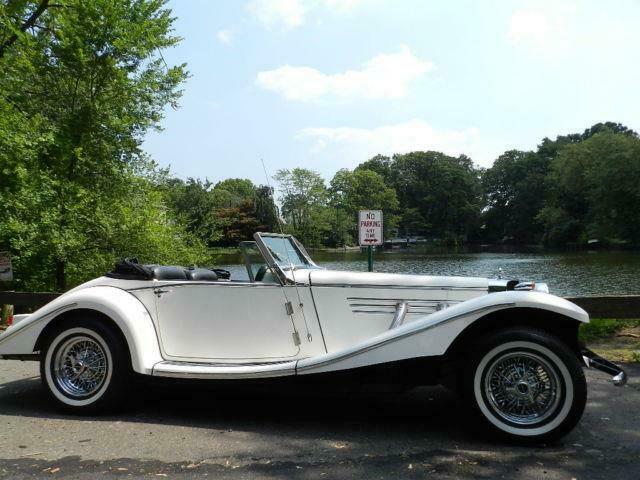 extra clean 1936 Mercedes Benz Marlene 500K replica