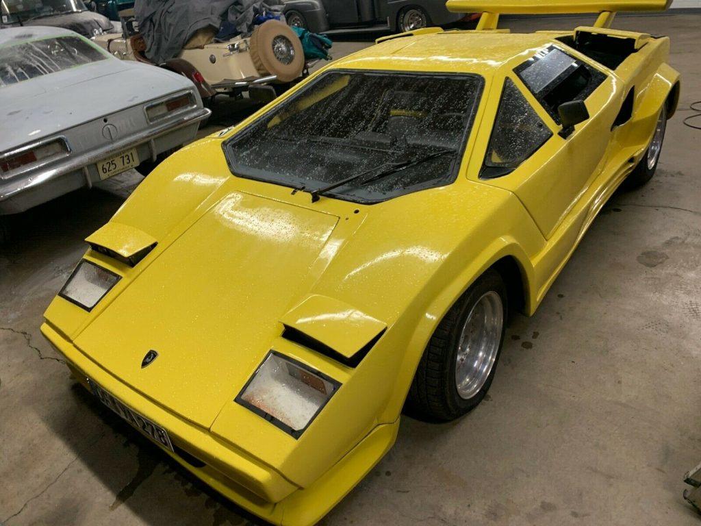 very solid 1980 Lamborghini Countach Replica