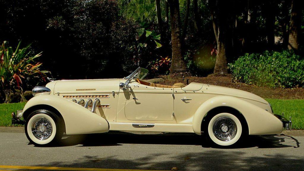 exceptional 1981 1936 Auburn BOAT TAIL Speedster Replica