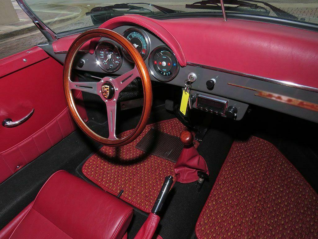 well optioned 1960 Porsche Speedster replica