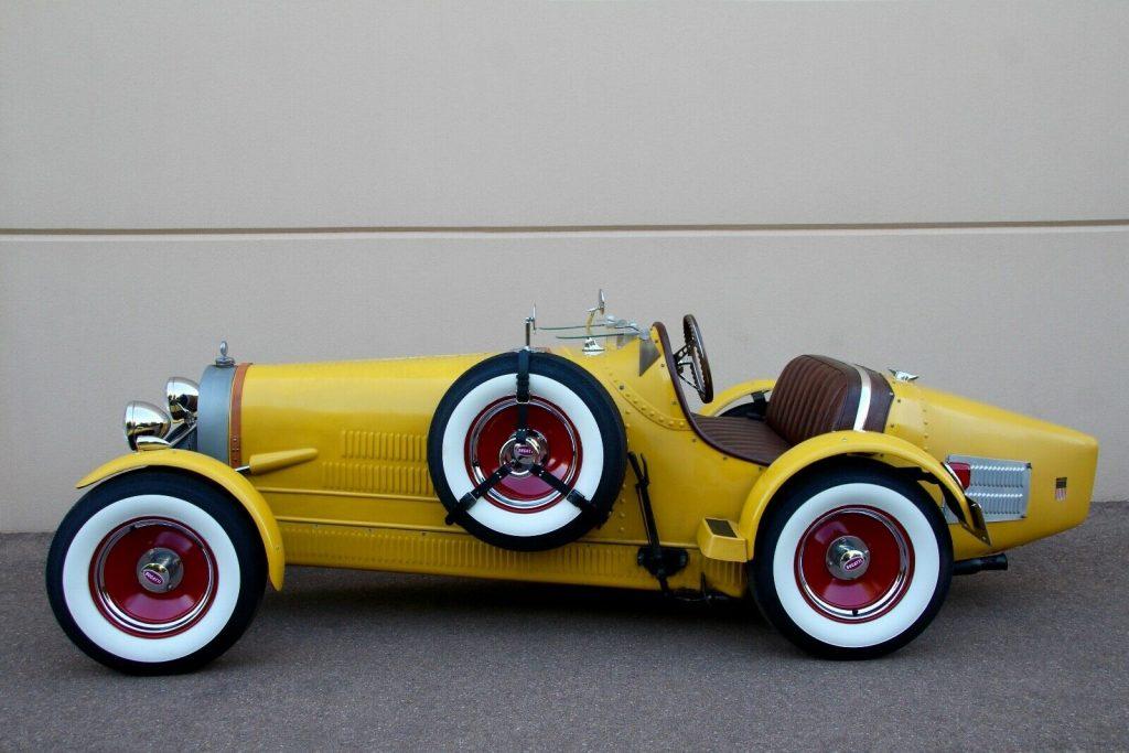 grand prix oldtimer 1927 Bugatti Type 35 Replica