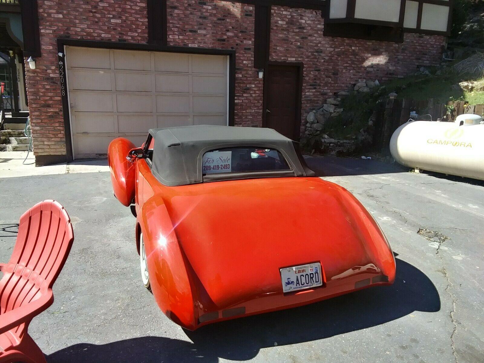 1937 Cord 810 Roadster replica [one of a kind] for sale