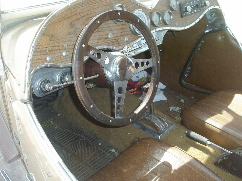 1937 Jaguar SS100 replica [Ford powered]