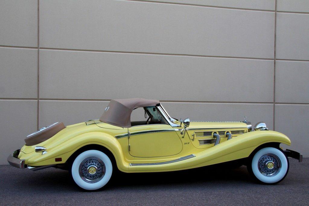 1934 Mercedes-Benz 500K replica [full of prewar spirit]