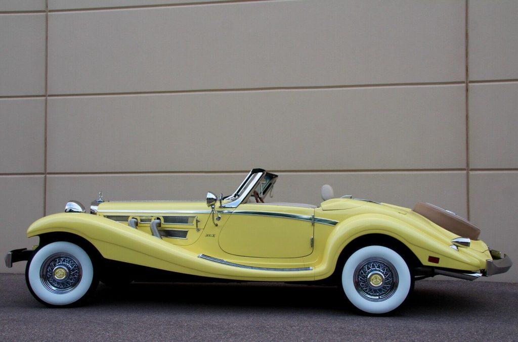 1934 Mercedes-Benz 500K replica [full of prewar spirit]