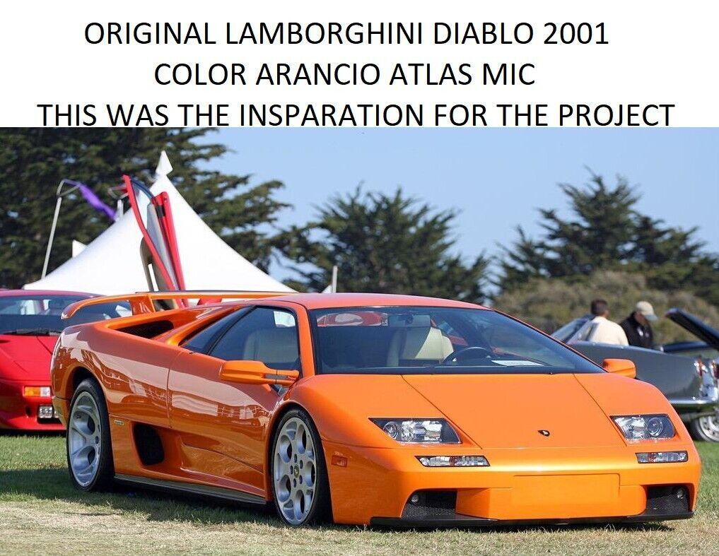 2001 Lamborghini Diablo Replica – Mint Paint Job – 2JZ-GTE Ready – 95% Complete!
