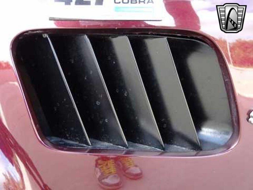 Burgandy 1993 AC Cobra Replica 383 cid V8 3-Speed Auto