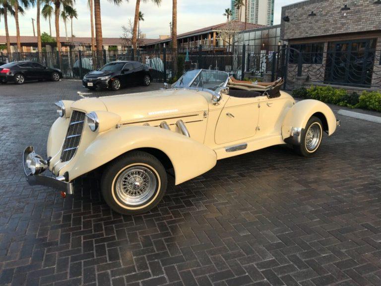Western Models WMS5 1935 Auburn 851 Speedster beige/braun 1:43