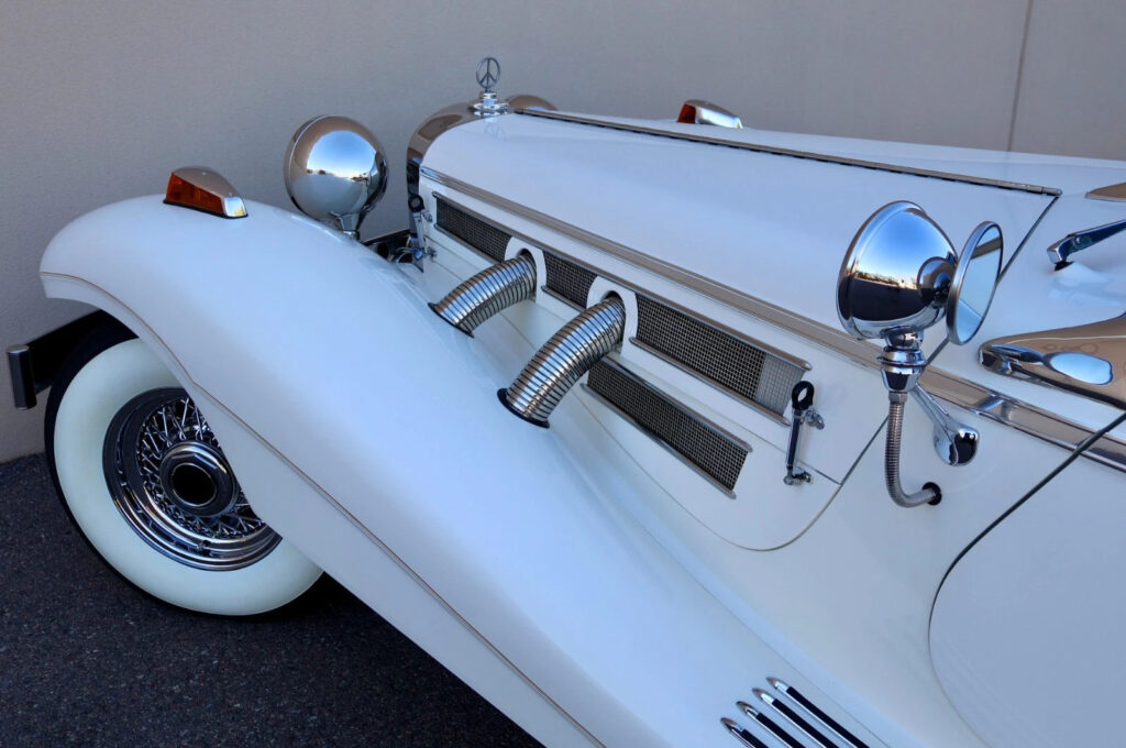 1934 Prewar Style Roadster Mercedes 500K Tribute V8 Engine Replica