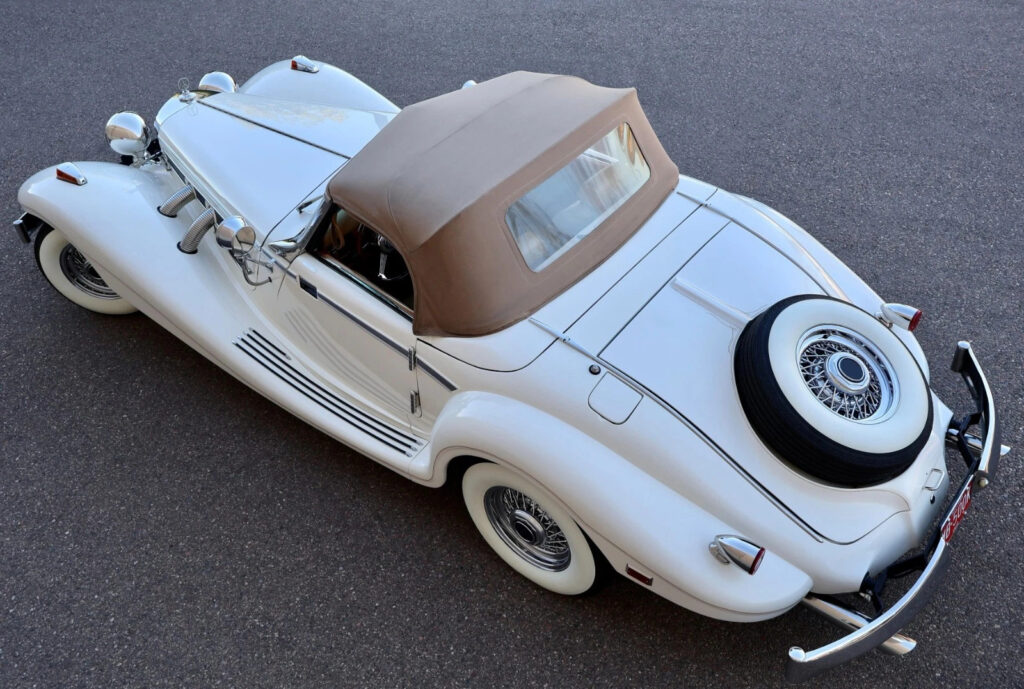 1934 Prewar Style Roadster Mercedes 500K Tribute V8 Engine Replica