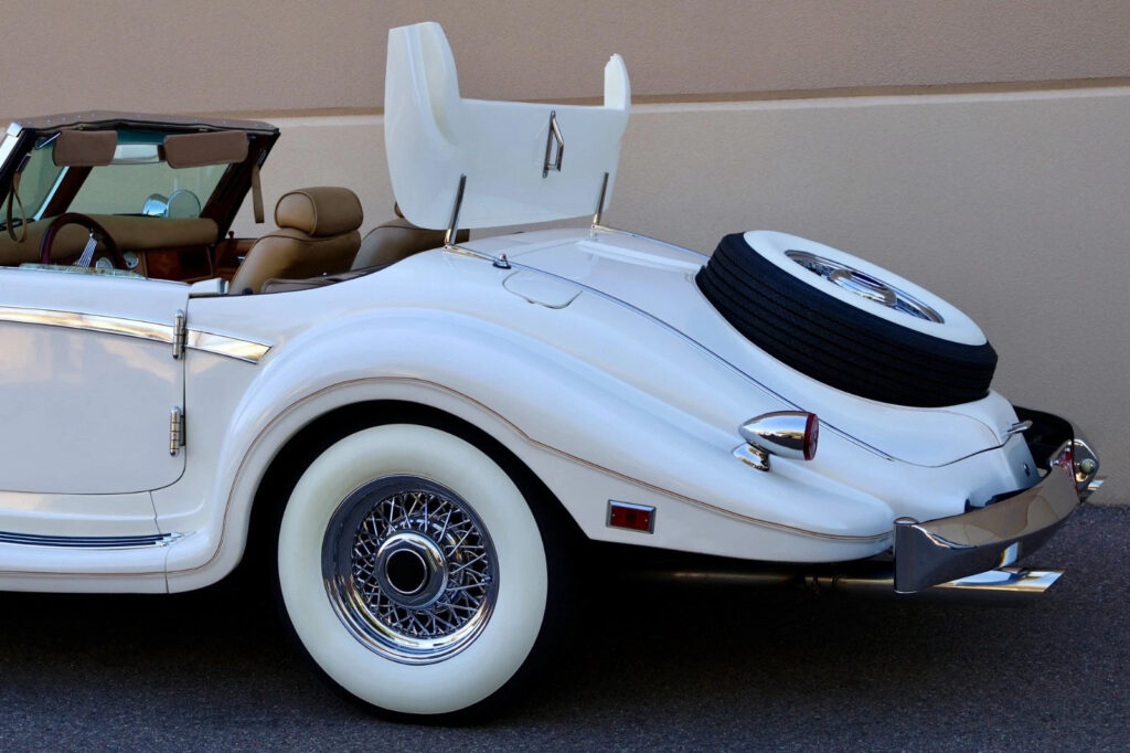 1934 Prewar Style Roadster Mercedes 500K Tribute V8 Engine Replica