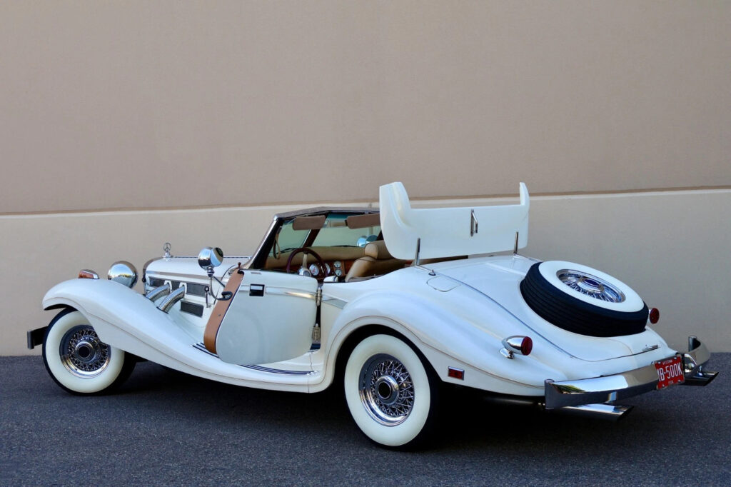 1934 Prewar Style Roadster Mercedes 500K Tribute V8 Engine Replica