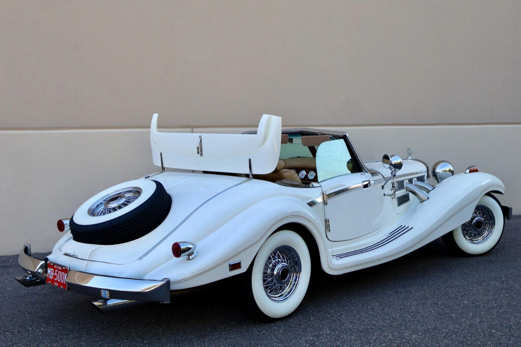 1934 Prewar Style Roadster Mercedes 500K Tribute V8 Engine Replica