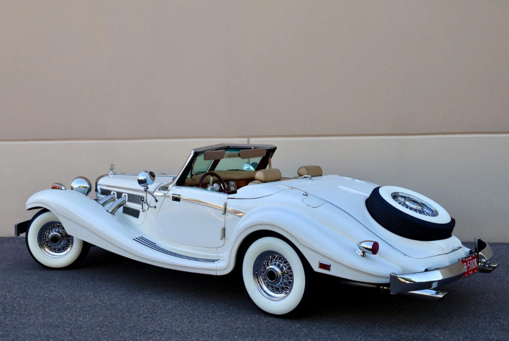 1934 Prewar Style Roadster Mercedes 500K Tribute V8 Engine Replica