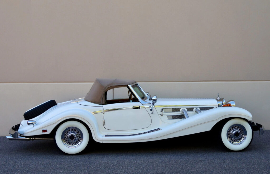 1934 Prewar Style Roadster Mercedes 500K Tribute V8 Engine Replica