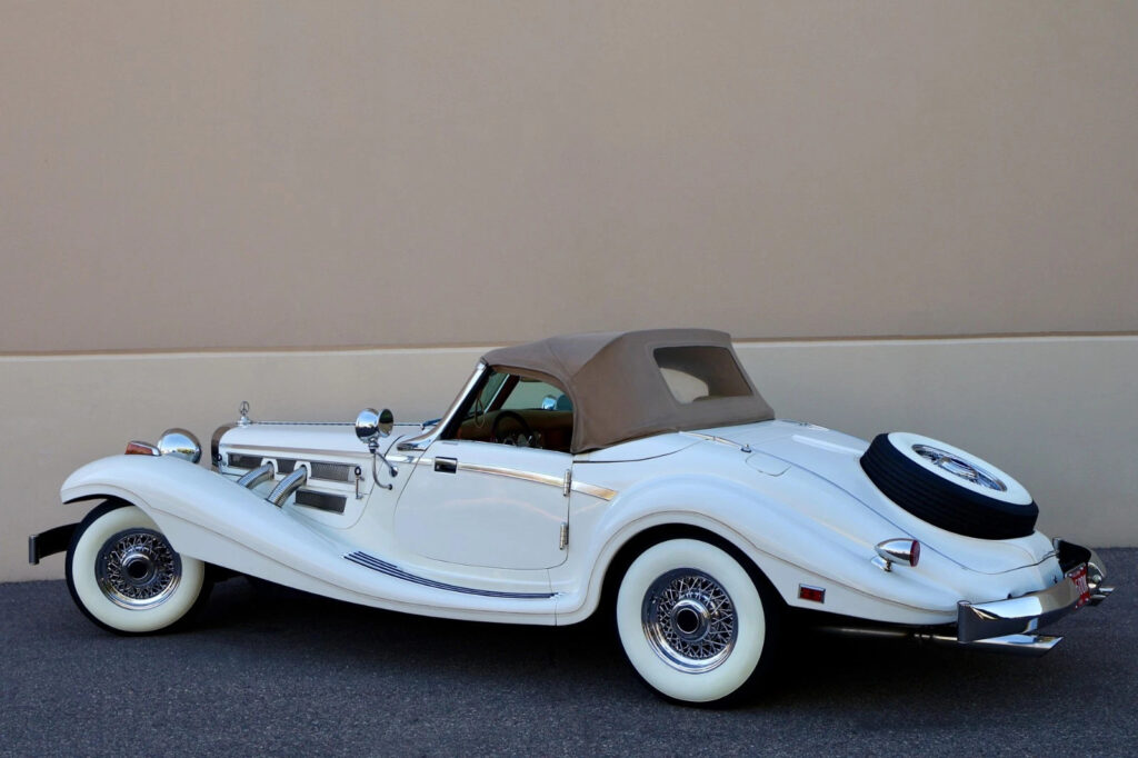 1934 Prewar Style Roadster Mercedes 500K Tribute V8 Engine Replica