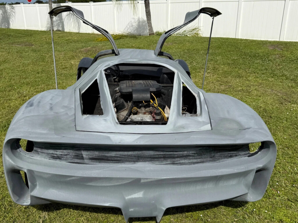 Razor Body Style Exotic Look, Gull-Wing Doors, Mid Engine V8 Chevy