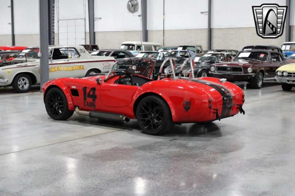 Red 1965 Shelby Cobra  427 V8 5-Speed Manual