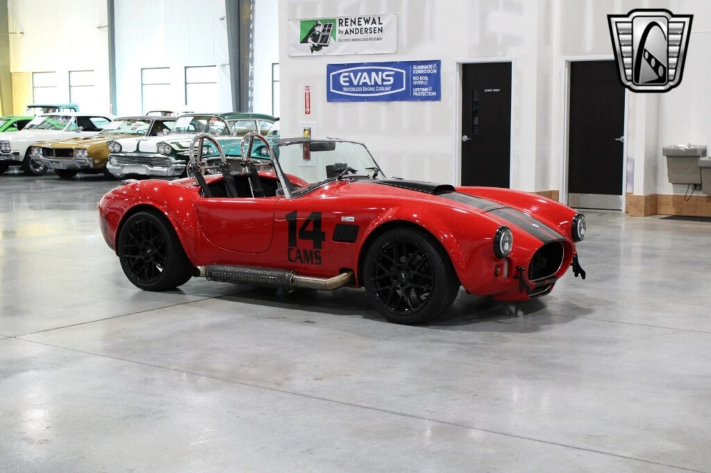 Red 1965 Shelby Cobra  427 V8 5-Speed Manual